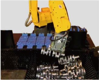 FANUC 机器人的应用 散堆拾取